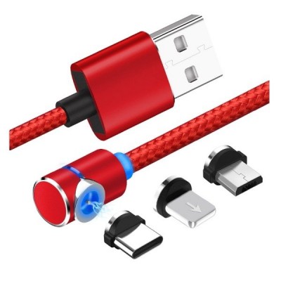 Magnetinis antgalis USB s-C - magnetinio kabelio