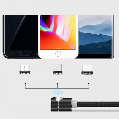 "Micro USB" magnetinis galas - magnetinio kabelio
