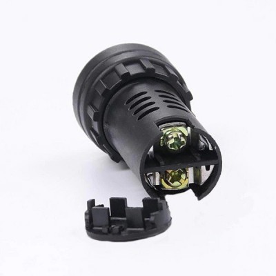 LED švilpukas šviečia raudonai - AD16-22SM - kontrolinė