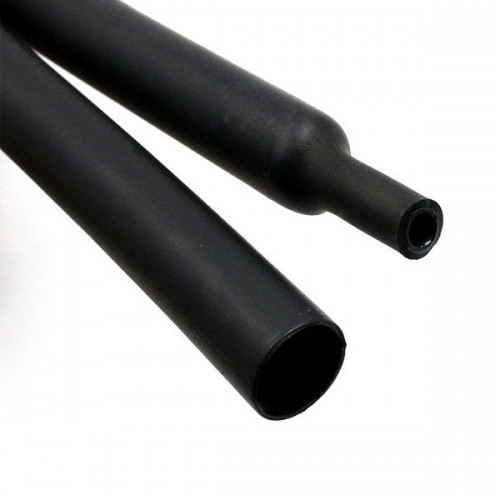 Termo susitraukiantis vamzdelis 3:1 su klijais Ø6,4 mm 1mb -