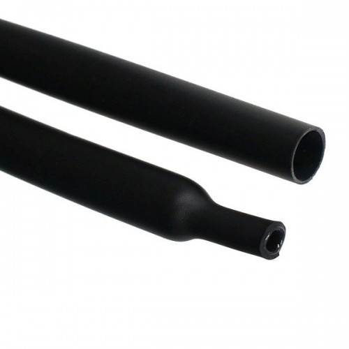 Termo susitraukiantis vamzdelis 3:1 su klijais Ø6,4 mm 1mb -