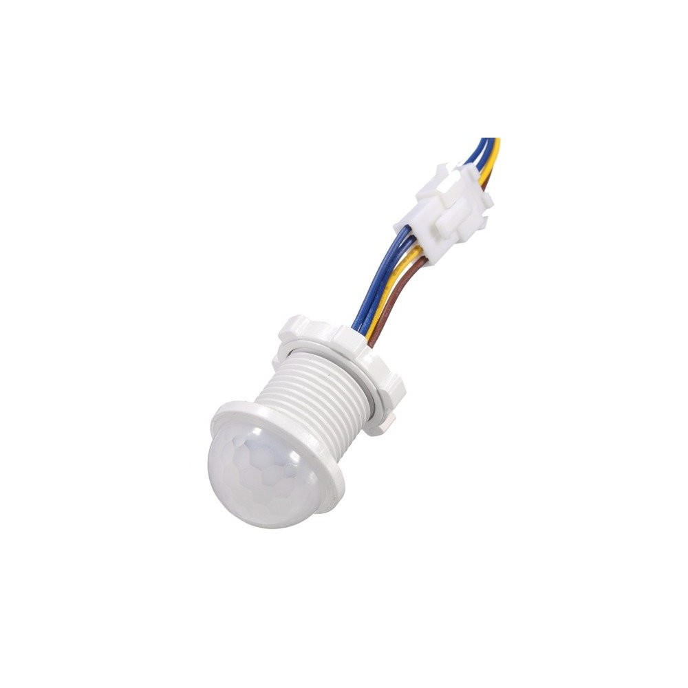PIR infraraudonųjų spindulių judesio detektorius - 230V - 20 mm