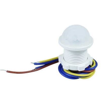 PIR infraraudonųjų spindulių judesio detektorius - 230V - 20 mm