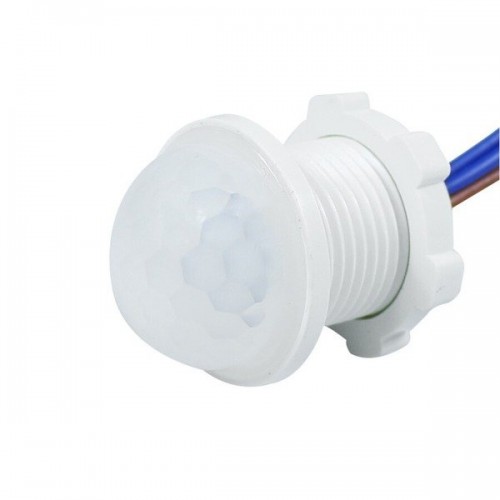 PIR infraraudonųjų spindulių judesio detektorius - 230V - 20 mm