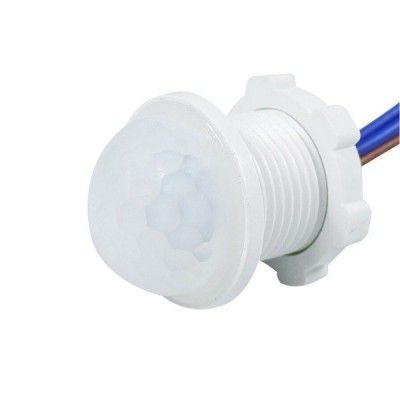 PIR infraraudonųjų spindulių judesio detektorius - 230V - 20 mm