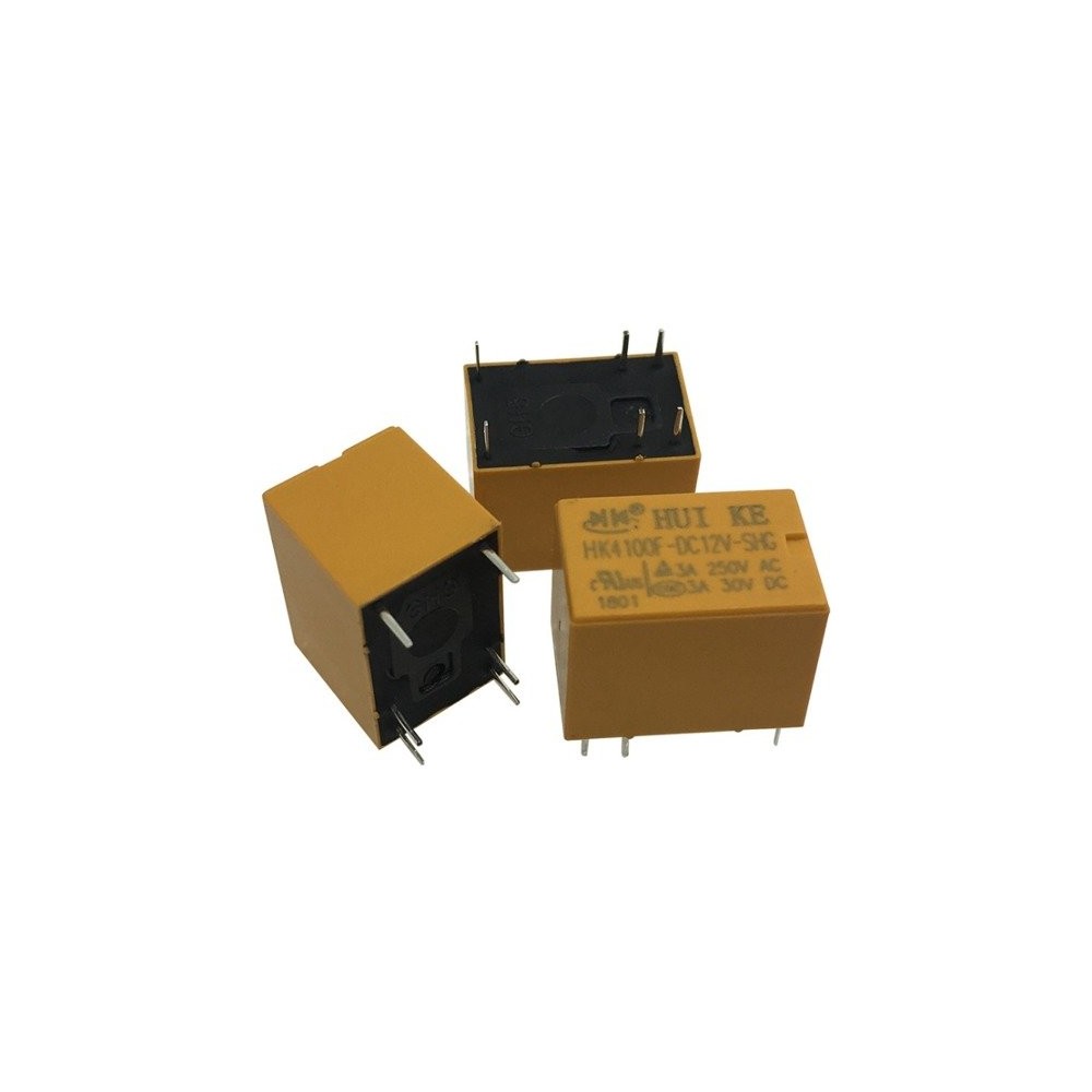 12V relė - HK4100F-DC12V-SHG - 250VAC 3A kontaktai - 30 VDC
