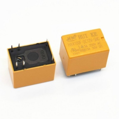 12V relė - HK4100F-DC12V-SHG - 250VAC 3A kontaktai - 30 VDC