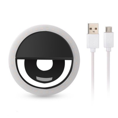 Selfie žiedinė lemputė jūsų telefonui - 3W - Mini LED