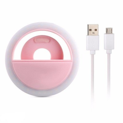 Selfie žiedinė lemputė jūsų telefonui - 3W - Mini LED