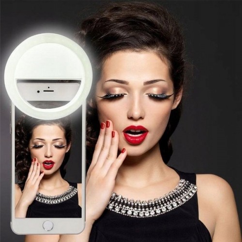 Selfie žiedinė lemputė jūsų telefonui - 3W - Mini LED