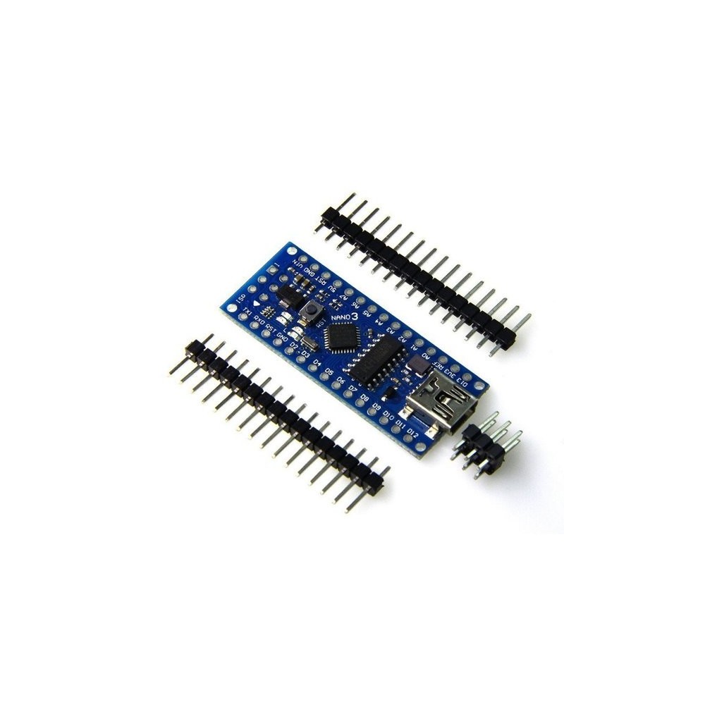 NANO V3 - 16 MHz USB - ATmega168P - cH340 atitikmuo - Klonas -