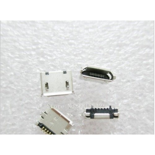 "MicroUSB" lizdas spausdinimui - ant PCB - 10 vnt.-Pagrindinis