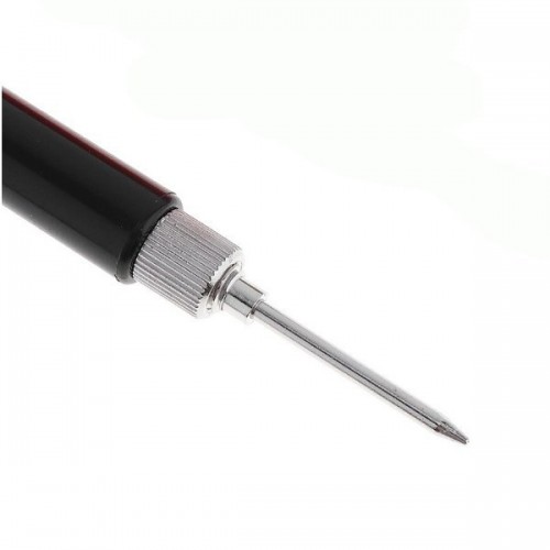 Matavimo zondas juodas - 2 mm - bandomoji matuoklio adata -