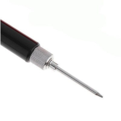 Matavimo zondas juodas - 2 mm - bandomoji matuoklio adata -