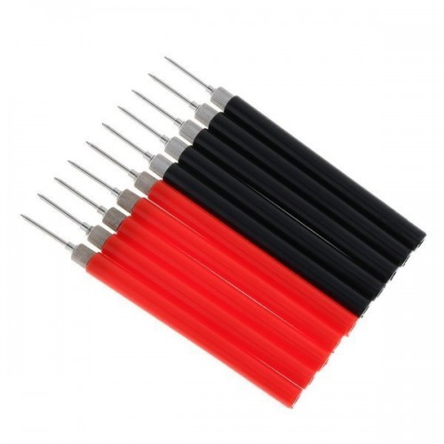 Matavimo zondas juodas - 2 mm - bandomoji matuoklio adata -