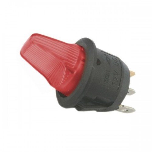 Spiralinis jungiklis KCD1-101B raudona - 230V - 3PIN