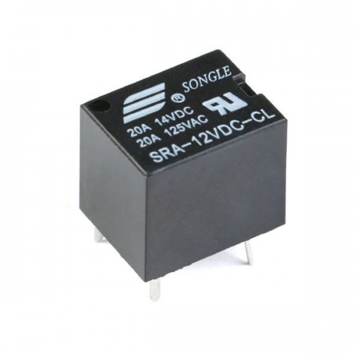 SONGLE SRA maitinimo relė-12 V NUOLATINĖS SROVĖS ĮTAMPA-CL 20A