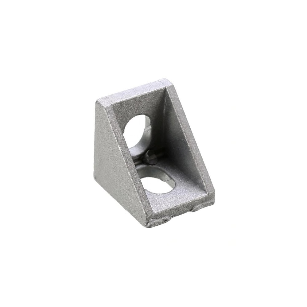 Kampinis laikiklis 20x20 mm, skirtas aliuminio profiliams 2020