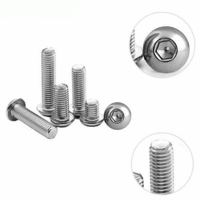 Allen varžtas su grybo galvute - M5 x 10 mm - 10 vnt.-