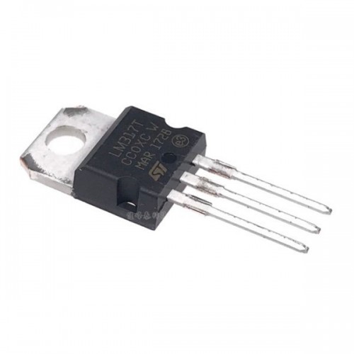 Įtampos stabilizatorius LM317T 1.5A 1.2-37V - į