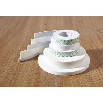 Dvipusė lipni juosta 10 mm x 5 m - 2,5 mm storio lipni