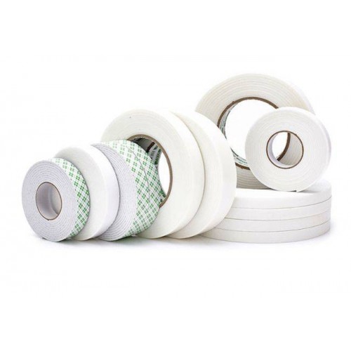 Dvipusė lipni juosta 10 mm x 5 m - 2,5 mm storio lipni Dvipusė lipni juosta 10 mm x 5 m - 2,5 mm storio lipni