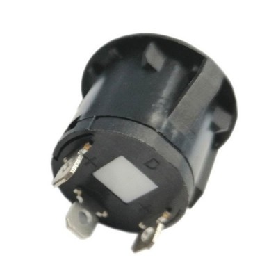 PBO jungiklis-17AR - 230V 16A - bistabilus apšviestas raudonas