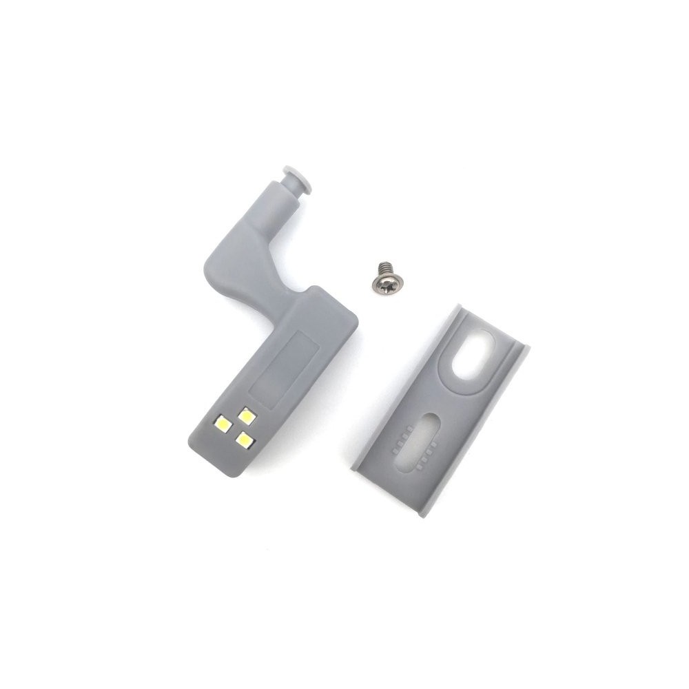 Automatinis LED apšvietimas spintelės durelių vyriams - šilta Automatinis LED apšvietimas spintelės durelių vyriams - šilta