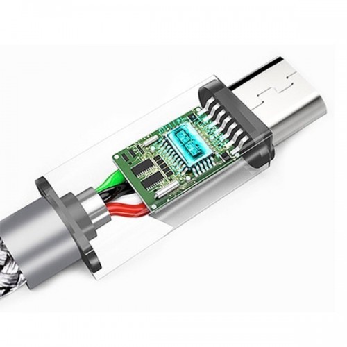 USB laidas - "micro USB - greitam įkrovimui 3A - sumaišyti USB laidas - "micro USB - greitam įkrovimui 3A - sumaišyti