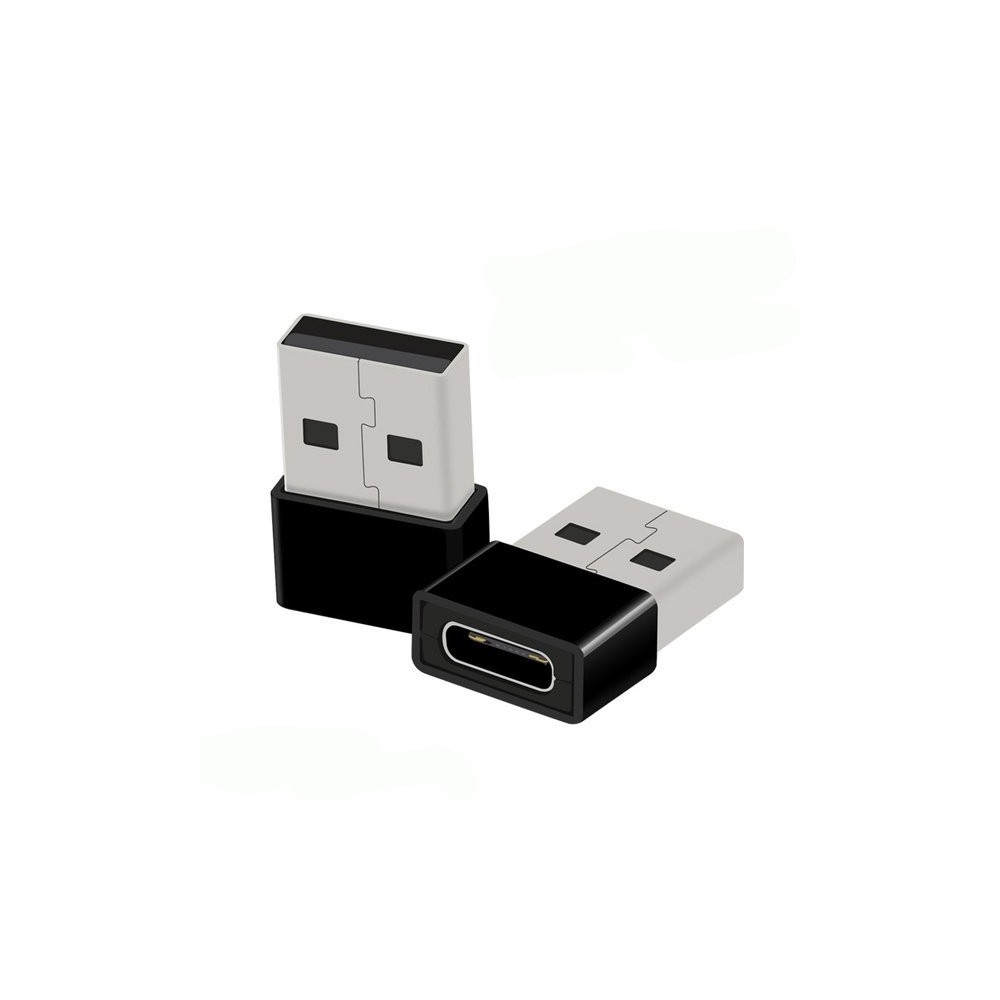 Adapteris - Adapteris - C tipo USB į USB - juoda -
