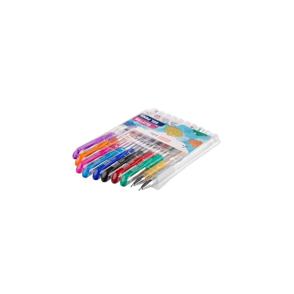 Gelinis rašiklis EASY GLITTER sada 10ks-Tapyba, piešimas Gelinis rašiklis EASY GLITTER sada 10ks-Tapyba, piešimas