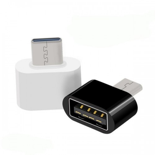 Adapteris - Adapteris - USB į C tipo USB - balta - Adapteris - Adapteris - USB į C tipo USB - balta -