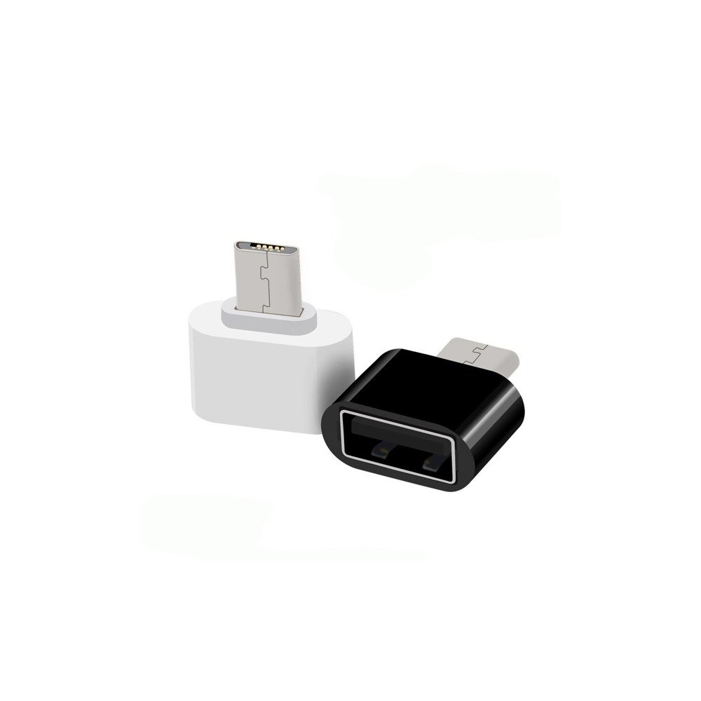 Adapteris - Adapteris - USB į micro USB - balta - Adapteris - Adapteris - USB į micro USB - balta -