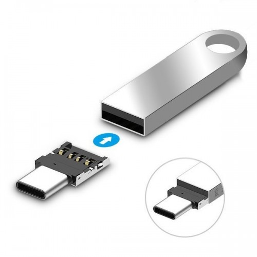 OTG adapteris - Adapteris - USB A kištukas į C tipo OTG adapteris - Adapteris - USB A kištukas į C tipo