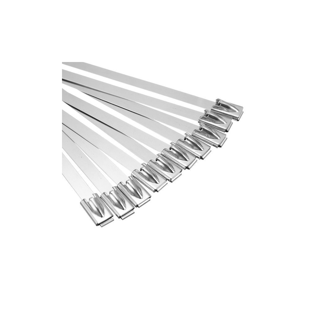 Plieninis spaustukas 200x4,6 mm - Triticale - nerūdijantis Plieninis spaustukas 200x4,6 mm - Triticale - nerūdijantis