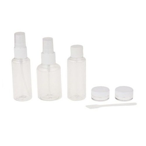 Kosmetikos ir dezinfekavimo priemonių talpyklos - kelioninis