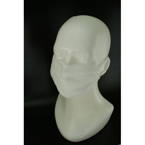 Neaustinė vienkartinė kaukė balta 2 sluoksnių-sluoksniuotas - Neaustinė vienkartinė kaukė balta 2 sluoksnių-sluoksniuotas -