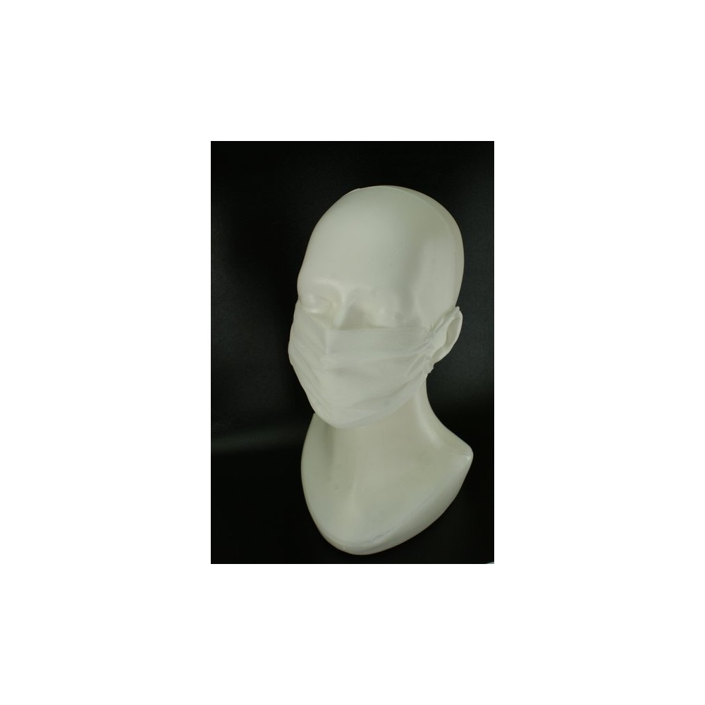 Neaustinė vienkartinė kaukė balta 2 sluoksnių-sluoksniuotas - Neaustinė vienkartinė kaukė balta 2 sluoksnių-sluoksniuotas -