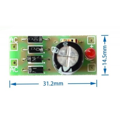 Maitinimo modulis su 1A filtru - 6-16V - kintamosios srovės