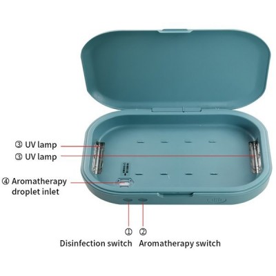 UV spindulių sterilizatorius telefonams, kaukėms, instrumentams