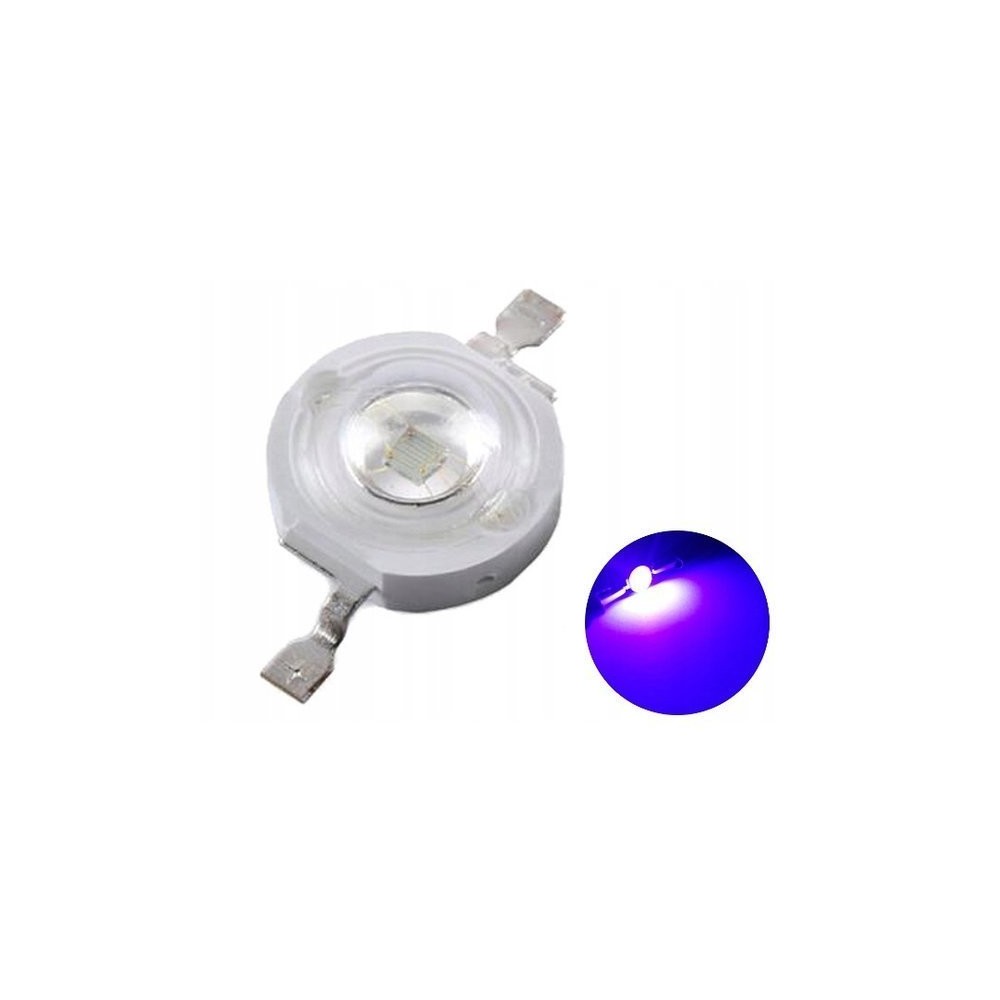 Led modulis UV - 3W - 395 nm - ultravioletinė šviesa-LED