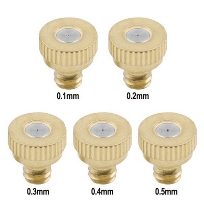 Vandens išpurškimo antgalis 0,1 mm žemo slėgio antgalis - rūko