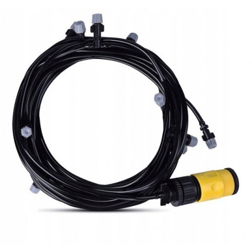 Vandens uždanga 10 m - aušinimo rūkas - oro Vandens uždanga 10 m - aušinimo rūkas - oro