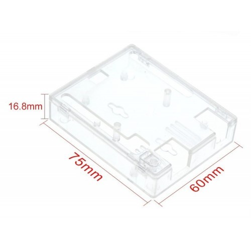 Plastikinis Arduino UNO R3 ir Leonardo dėklas - langelis Plastikinis Arduino UNO R3 ir Leonardo dėklas - langelis