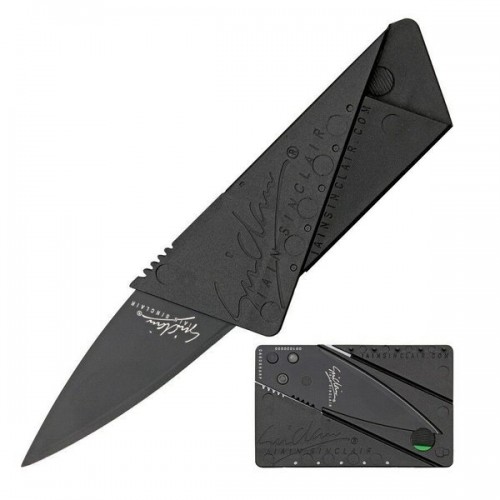 Išgyvenimo kortelė - sulankstomas peilis - IŠGYVENIMO Išgyvenimo kortelė - sulankstomas peilis - IŠGYVENIMO