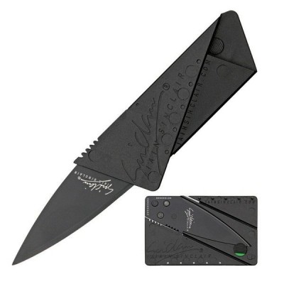 Išgyvenimo kortelė - sulankstomas peilis - IŠGYVENIMO