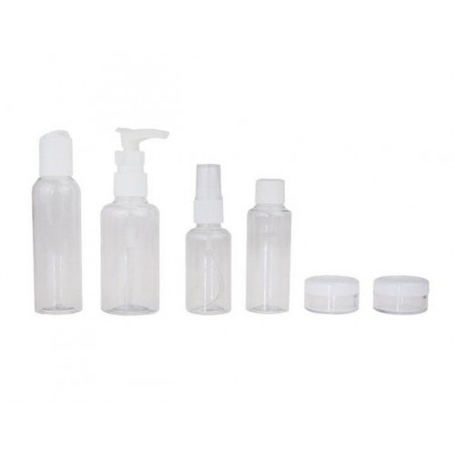 Kosmetikos ir dezinfekavimo priemonių talpyklos - kelioninis Kosmetikos ir dezinfekavimo priemonių talpyklos - kelioninis