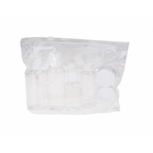 Kosmetikos ir dezinfekavimo priemonių talpyklos - kelioninis Kosmetikos ir dezinfekavimo priemonių talpyklos - kelioninis