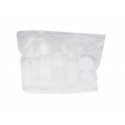 Kosmetikos ir dezinfekavimo priemonių talpyklos - kelioninis