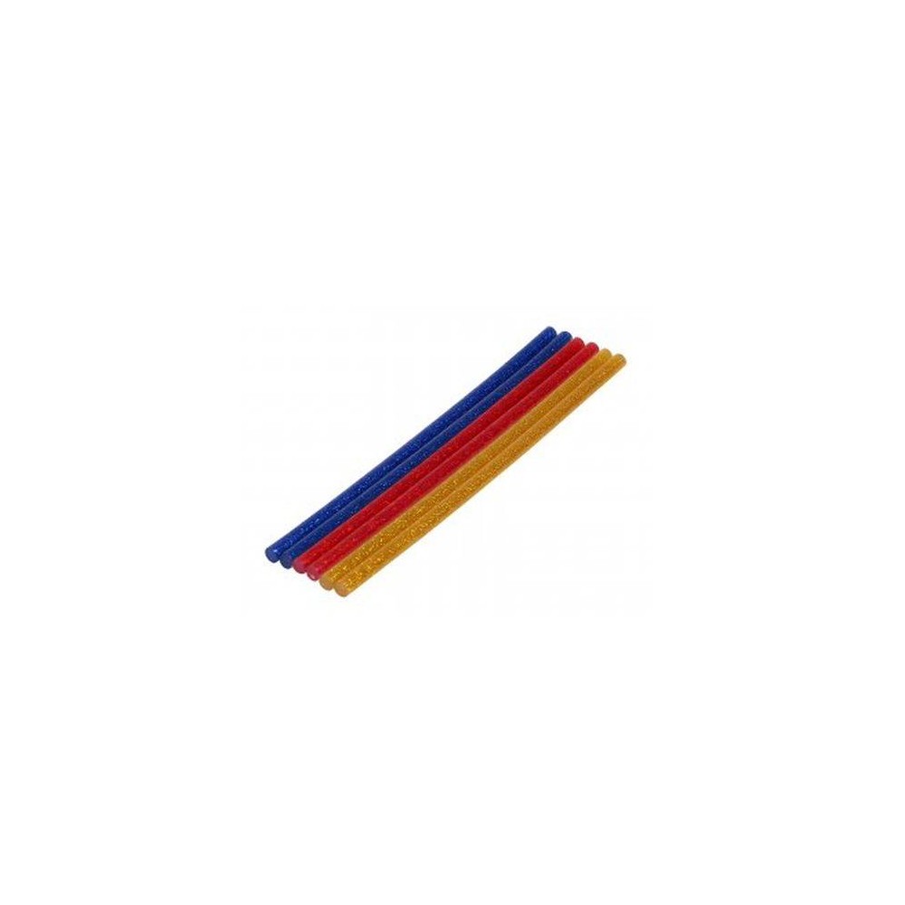 Karštų klijų pistoletas su blizgučiais 190x7mm - karštų klijų